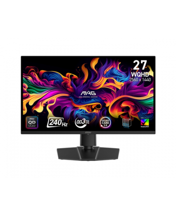 msi Monitor MAG 271QP QD-OLED X 24/26.5 ''/FLAT/QD-LED/WQHD/240Hz/Black