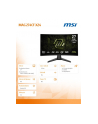 msi Monitor MAG 274CF X24  27''/LED/FHD/CURVE/240Hz/Black - nr 6