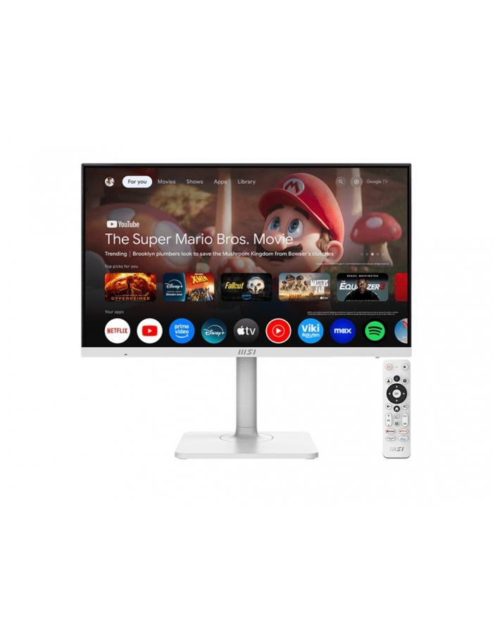 msi Monitor 27 '' Modern MD272UPSW LED/UHD/Flat/60Hz/biały główny