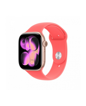 apple Pasek sportowy w kolorze różowej guawy do koperty 46 mm - rozmiar S/M nr 1