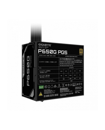 gigabyte Zasilacz P650G 650W PG5 120mm hydraulic fan ATX nr 1
