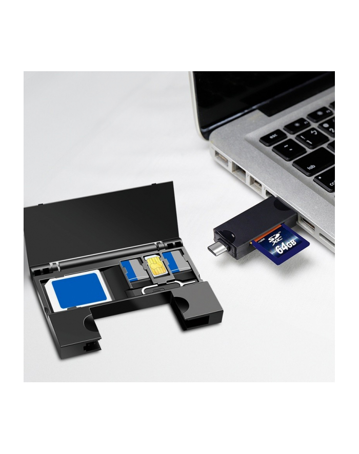 logilink Czytnik kart USB3.2 Gen 1, SD/microSD główny