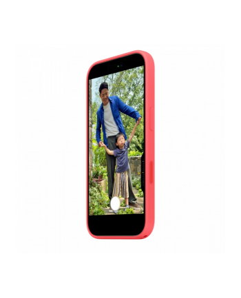 apple Etui silikonowe z MagSafe do iPhonea 17 - różowa guawa nr 2