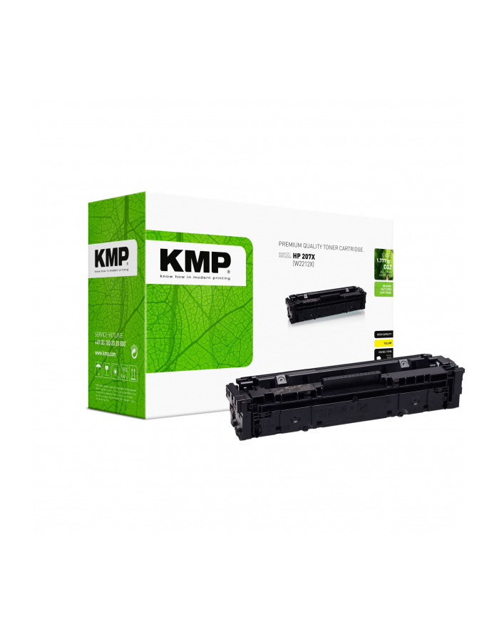 KMP Toner yellow ersetzt HP W 2212 X No. 207 X główny