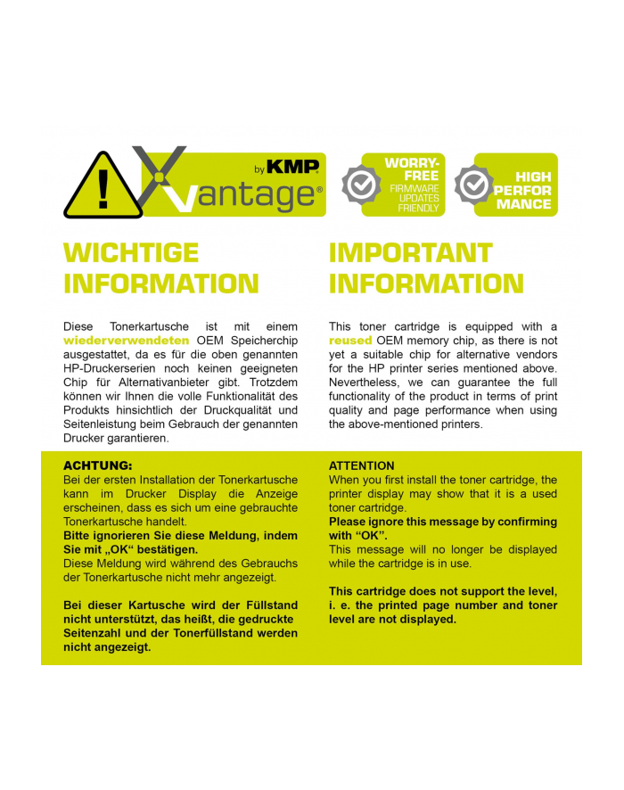 KMP Toner czarny ersetzt HP W 1490 X No. 149 X główny