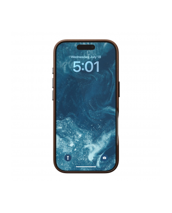 Nomad Traditional Leather Case iPhone 16 Pro Brown