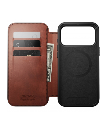 Nomad Modern Leather Folio iPhone 17 Pro Max Olde Dublin H. nr 2