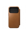 Nomad Modern Leather Folio iPhone 17 Pro English Tan - nr 1
