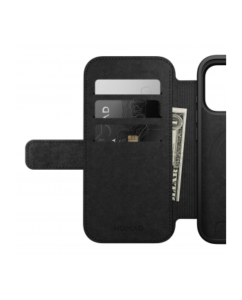 Nomad Modern Leather Folio iPhone 17 Pro brazowy nr 2