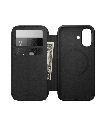 Nomad Modern Leather Folio iPhone 17 brazowy nr 1