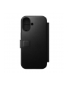 Nomad Modern Leather Folio iPhone 17 czarny - nr 3