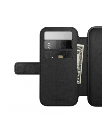 Nomad Modern Leather Folio iPhone 17 czarny nr 2