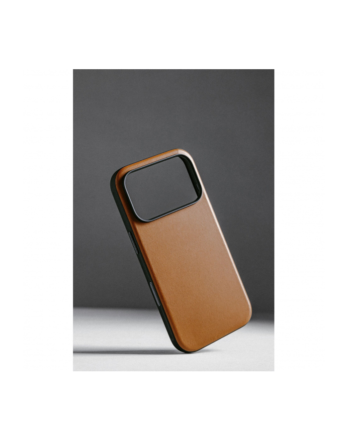 Nomad Modern skorzane etui iPhone 17 Pro English Tan główny