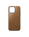 Nomad Modern Leather Case iPhone 15 Pro Max English Tan - nr 6