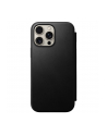 Nomad Modern Leather Folio iPhone 16 Pro Max Black - nr 1