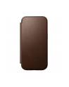 Nomad Modern Leather Folio iPhone 16 Pro Brown - nr 16