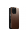 Nomad Modern Leather Folio iPhone 16 Pro Brown - nr 17