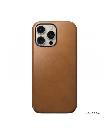 Nomad Modern Leather Case iPhone 16 Pro Max English Tan