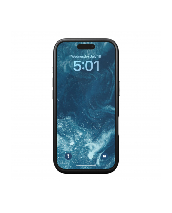 Nomad Modern Leather Case iPhone 16 Pro Black