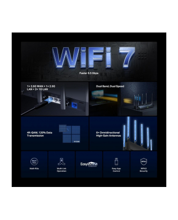 Mercusys MR37BE BE6500 Tri-Band nr 1