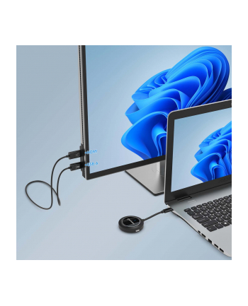 Manhattan Bezprzewodowy Transmiter Obrazu Usb-c do Hdmi 1080p60Hz do 30 m