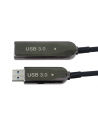 Premiumcord Kabel USB USB-A - USB-A 10 m Czarny (ku3fiber10) - nr 2