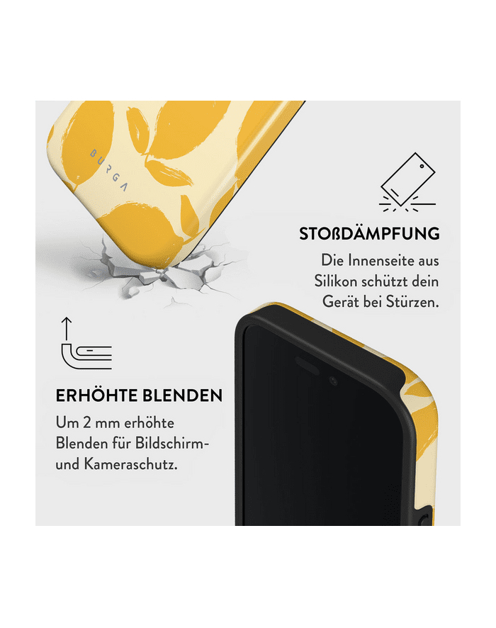 Slowmoose Burga Hlle Tough Magsafe Iphone 15 Pro Lemon Tart (CP_02_IP15PRO_THMAGSAFE) główny