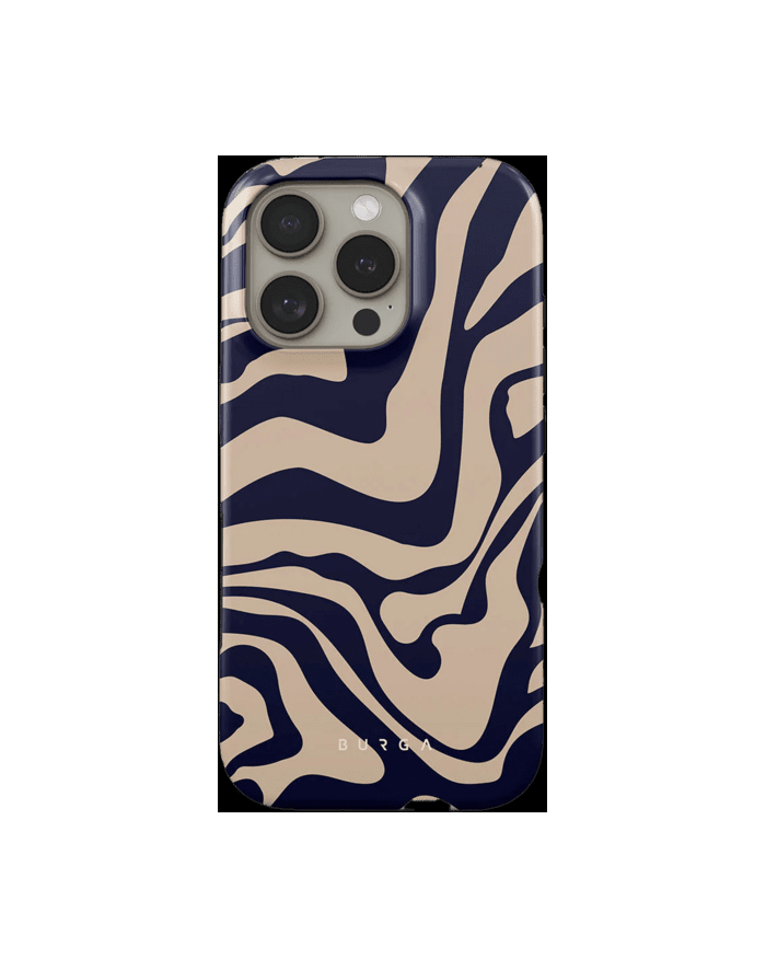 Burga Etui Vigilant Tough Magnetic Do Iphone 16 Pro Max  Beżowo Granatowe główny