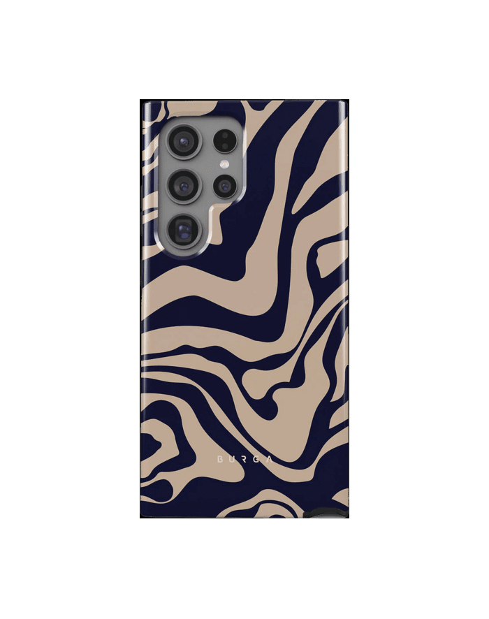 Burga Etui Vigilant Tough Do Galaxy S24 Ultra Beżowo Granatowe główny