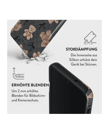 Burga Vm 01 S24Pl Th Pokrowiec Na Telefon Komórkowy 17 Cm Czarny