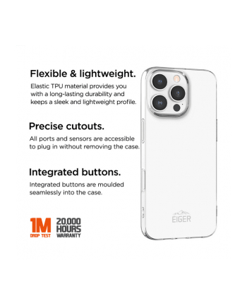 Eiger Egca00619 Pokrowiec Na Telefon Komórkowy 17 5 Cm Przezroczysty nr 2