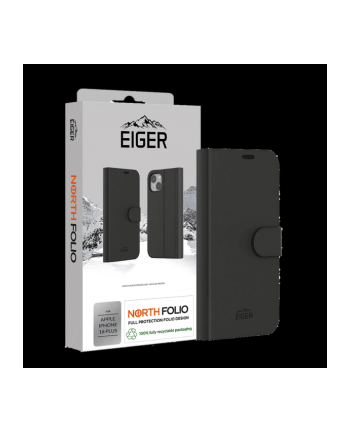 Eiger Egca00634 Pokrowiec Na Telefon Komórkowy 17 Cm Z Klapką Czarny nr 2