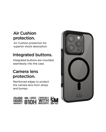 Eiger Egca00657 Pokrowiec Na Telefon Komórkowy 17 5 Cm Czarny Przezroczysty nr 2