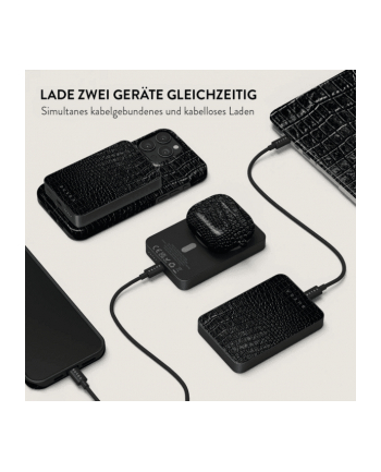 Powerneed Burga Magnetic 5 000Mah Reapers Touch Gunmetal