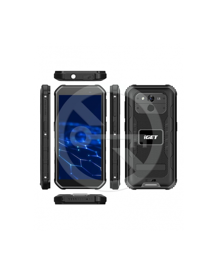 iGET T1 6/128GB Czarny główny