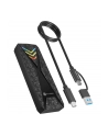 icybox Obudowa dysku IB-1805ML-CU31 NVMe M.2 SSD, RGB oświetlenie - nr 17