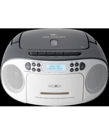 Reflexion Radio-CD DAB+, DAB, fale metrowe (VHF) biały, szary nr 1