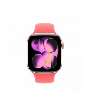 apple Pasek sportowy w kolorze różowej guawy do koperty 46 mm - rozmiar S/M nr 2