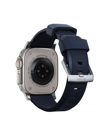 Nomad Rugged Strap Atlantic Blue Connector Silver 42/44/45/49mm nr 2