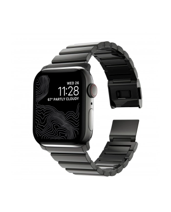 Nomad Strap Stainless Steel Graphite black V2 42/44/45/49mm nr 1