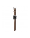 Nomad Strap Trad. Lthr. Brown Connect. Silver 42/44/45/49mm - nr 6