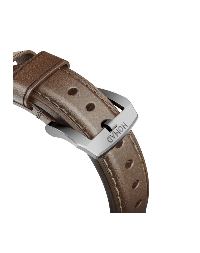 Nomad Strap Trad. Lthr. Brown Connect. Silver 42/44/45/49mm główny