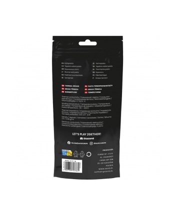 savio Pasta termoprzewodząca GLACIER TG-01 4.7W/m-K, 2g