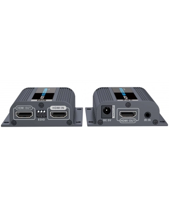 Premiumcord Kabel HDMI extender na 50m přes jeden kabel Cat6/6a/7, EDID nastavení nr 1