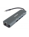 Premiumcord adaptér usb-c na gigabit 10/100/1000mbps + 1x hdmi, 2x - nr 1