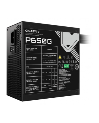 gigabyte Zasilacz P650G 650W PG5 120mm hydraulic fan ATX