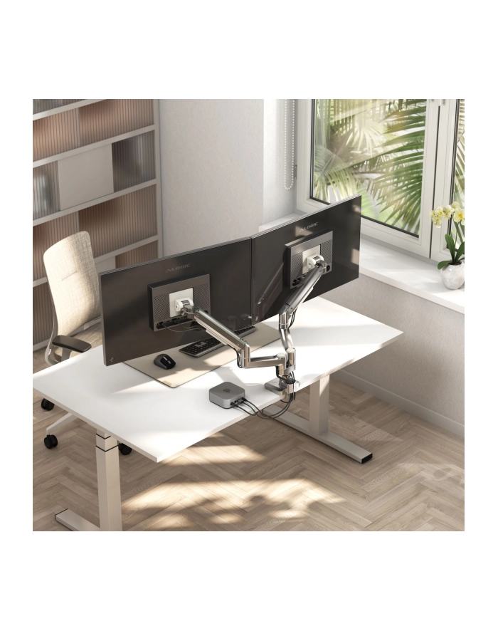 Alogic Flux Dual Flexible Monitor Arms for Two 17-35 główny