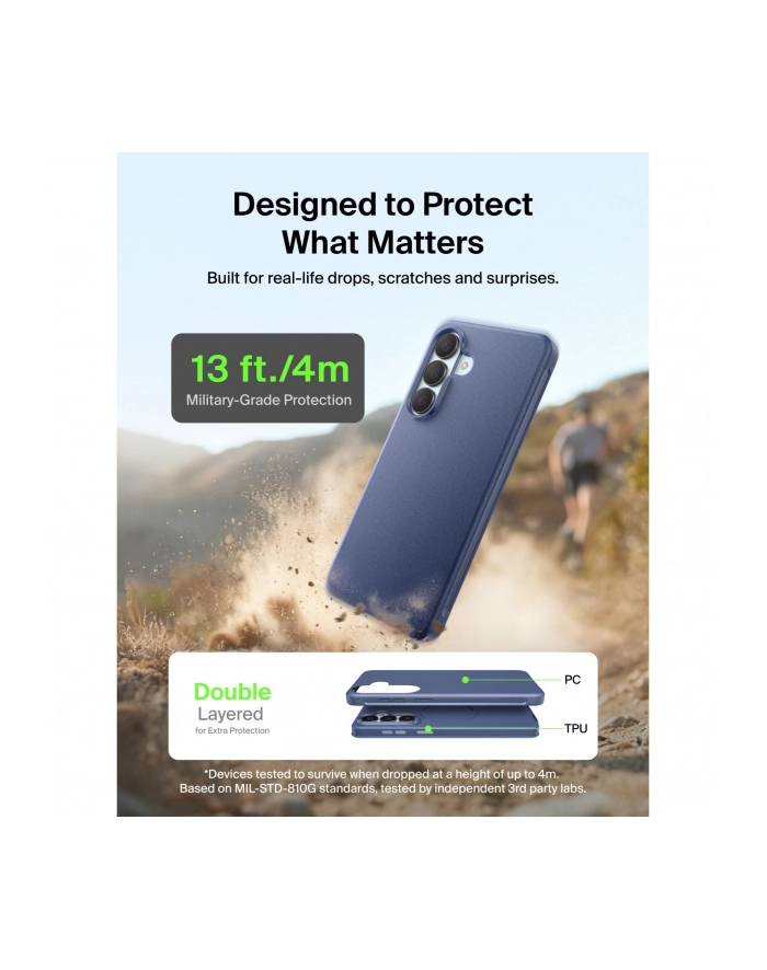 Belkin SheerForce Pczerwonyect S26+ Schutzhülle dunkelbl. MSB016hqNY główny
