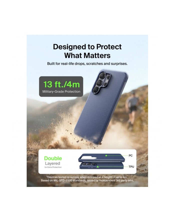 Belkin SheerForce Pczerwonyect S26 Ul Schutzhülle dunkelbl. MSB017hqNY główny
