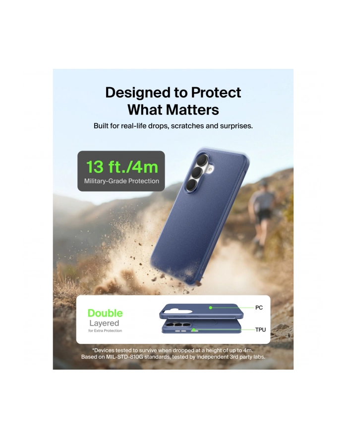 Belkin SheerForce Pczerwonyect S26 Schutzhülle dunkelbl. MSB015hqNY główny